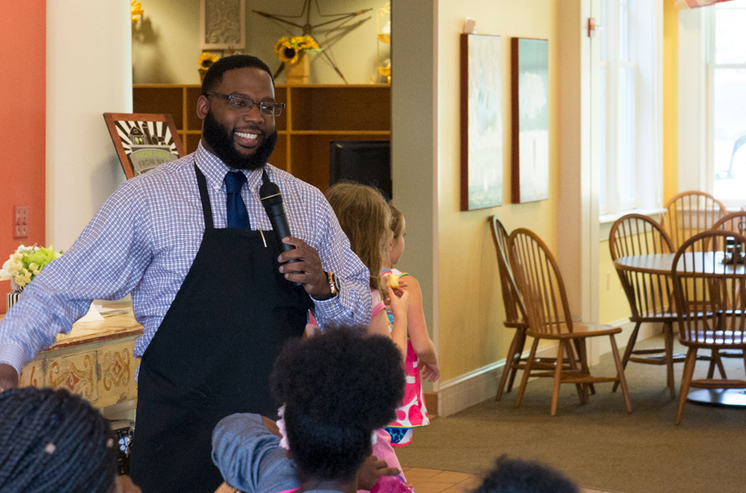Kevin-Addressing-Students