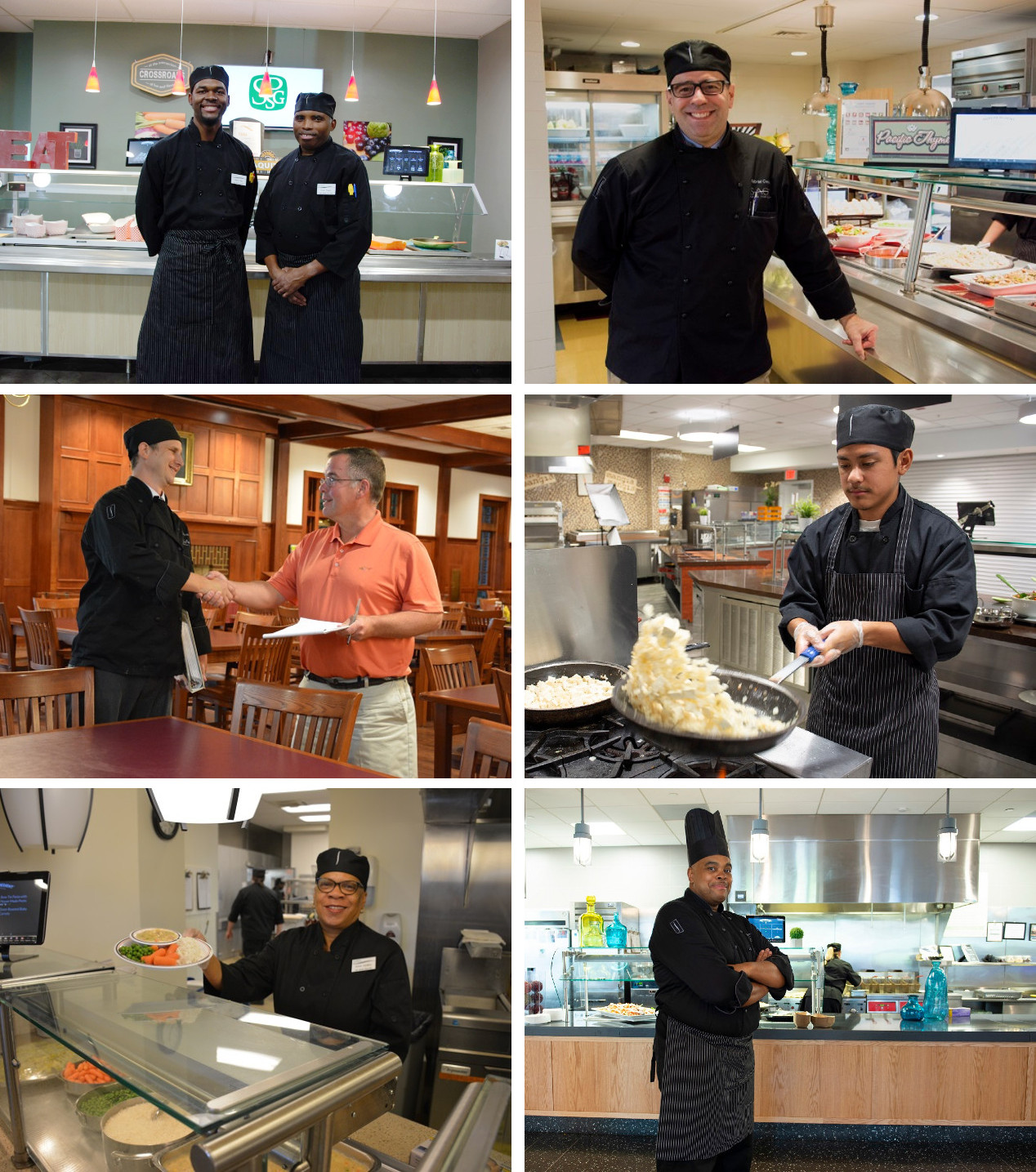 SAGE Dining Services employees