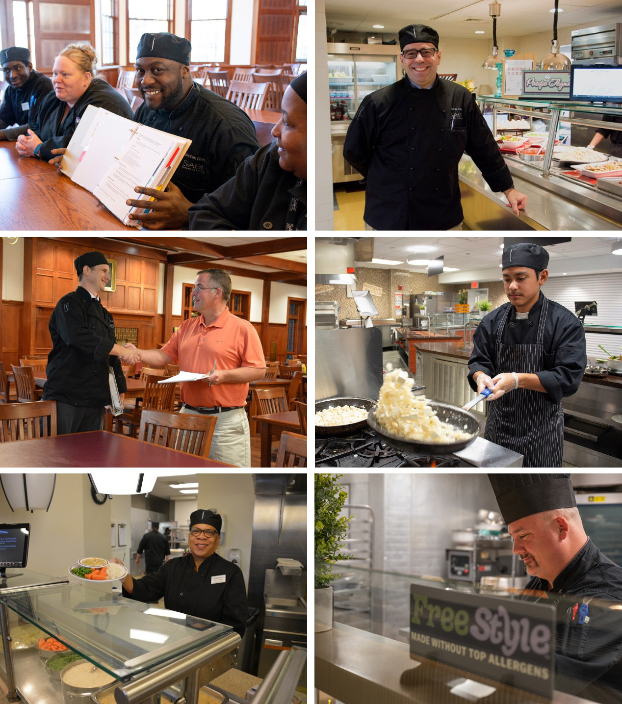 SAGE Dining Services employees