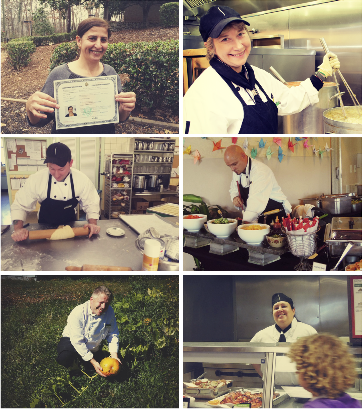 SAGE Dining Services employees